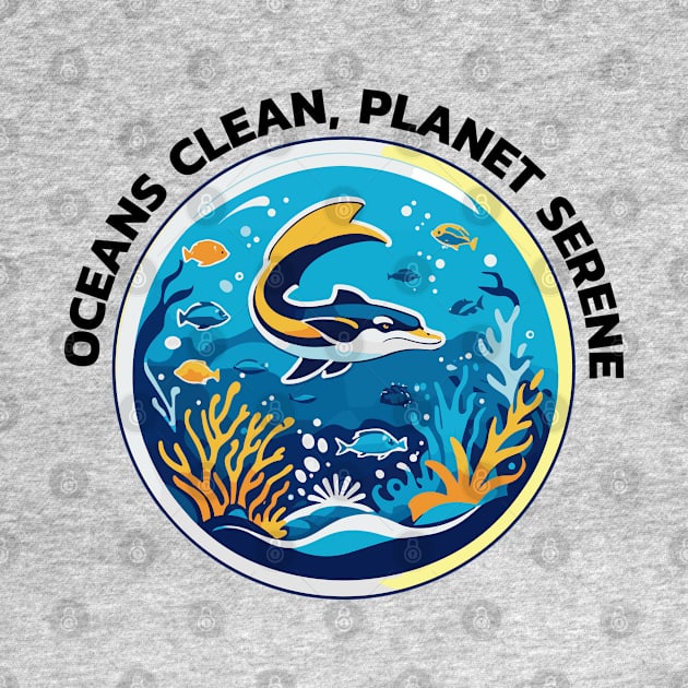 Clean Ocean and Marine Conservation by RetroColors